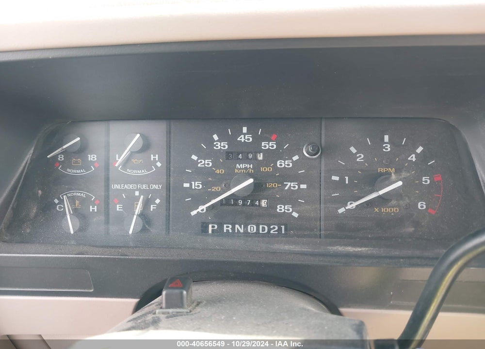1992 FORD EXPLORER VIN: 1FMDU34X6NUB95290