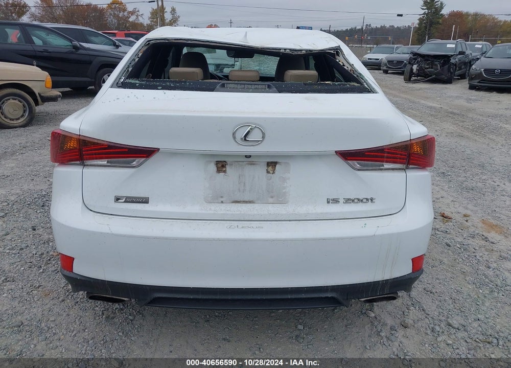 2017 LEXUS IS 200T VIN: JTHBA1D28H5047202