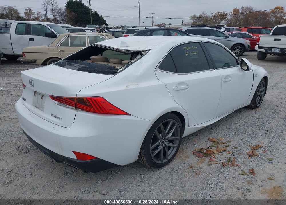 2017 LEXUS IS 200T VIN: JTHBA1D28H5047202