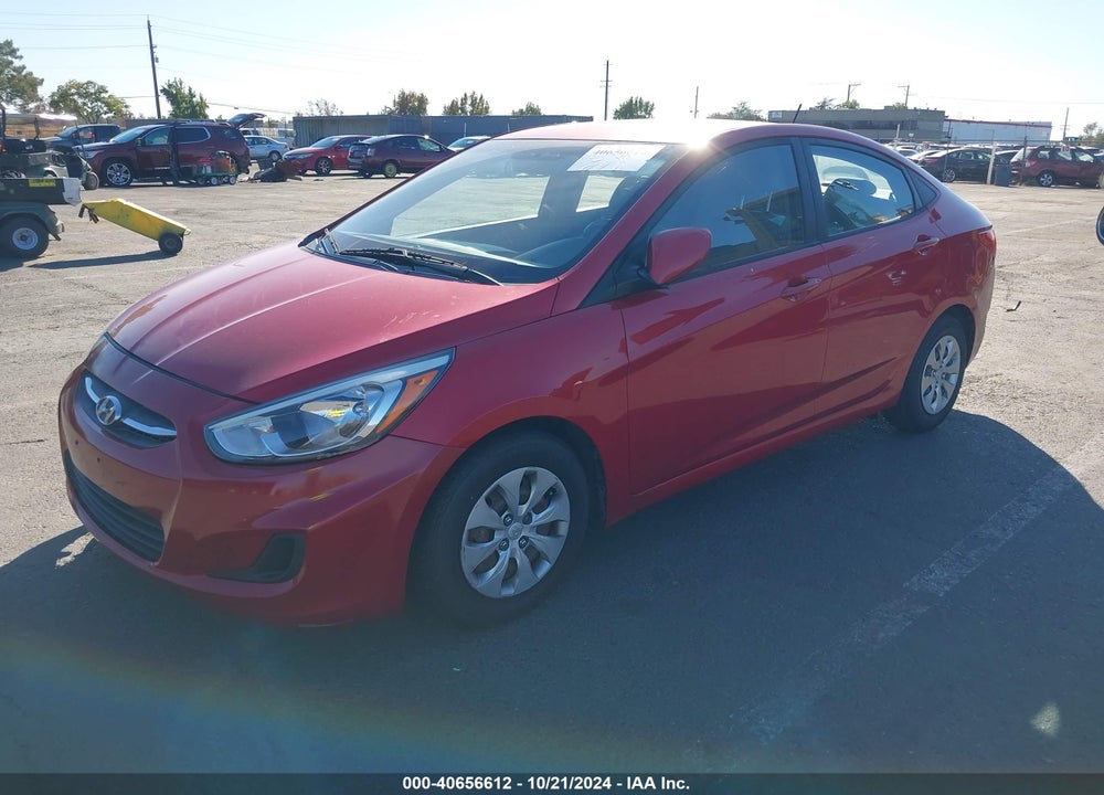 2016 HYUNDAI ACCENT SE VIN: KMHCT4AE9GU071413