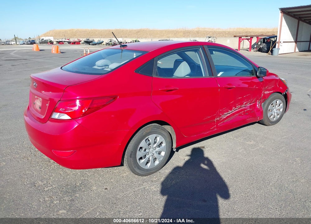 2016 HYUNDAI ACCENT SE VIN: KMHCT4AE9GU071413