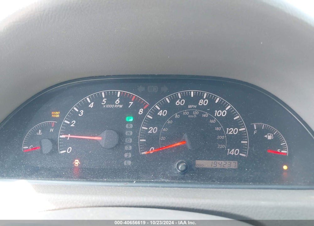 2005 TOYOTA CAMRY LE VIN: 4T1BE32K55U043433