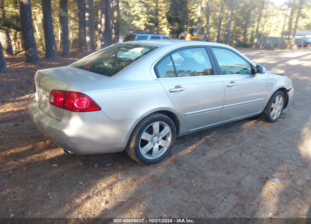 2007 KIA OPTIMA EX V6 VIN: KNAGE124675118232