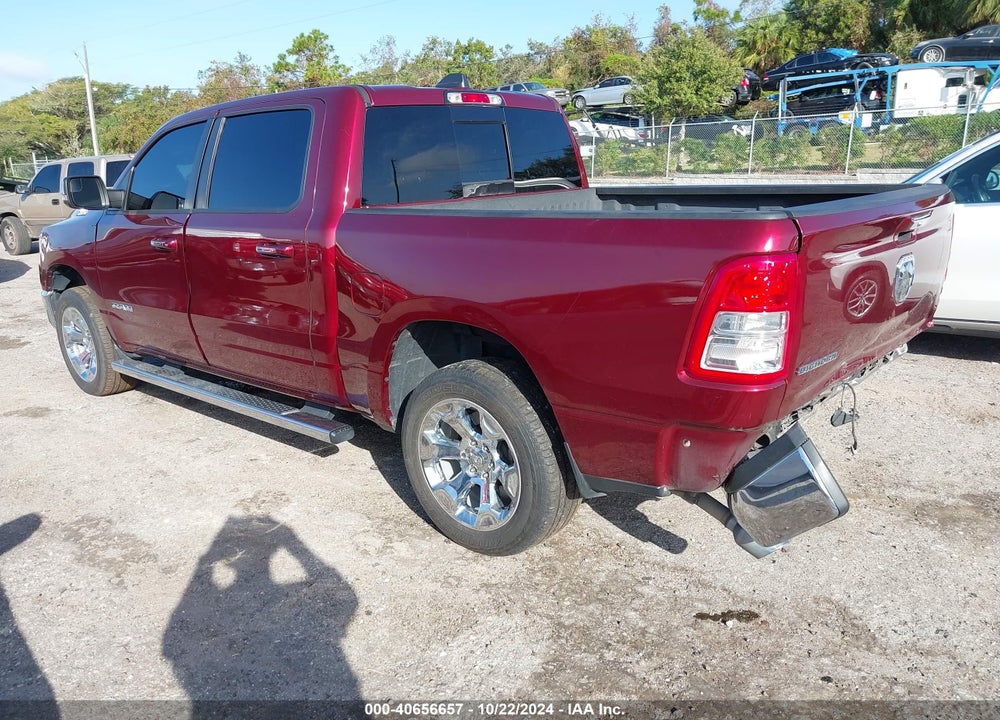 2020 RAM 1500 BIG HORN 4X2 5'7 BOX VIN: 1C6RREFT8LN401967