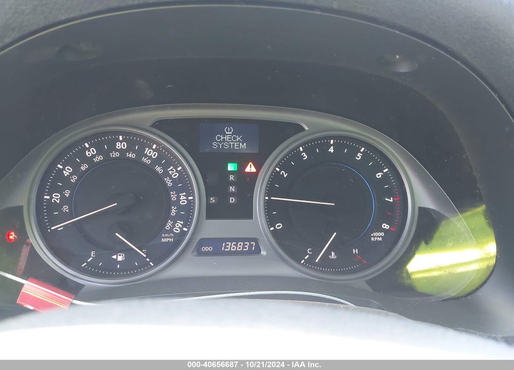 2009 LEXUS IS 250 VIN: JTHCK262192031415