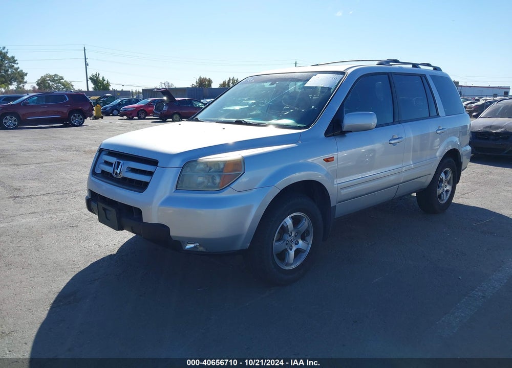 2006 HONDA PILOT EX-L VIN: 2HKYF18776H513363