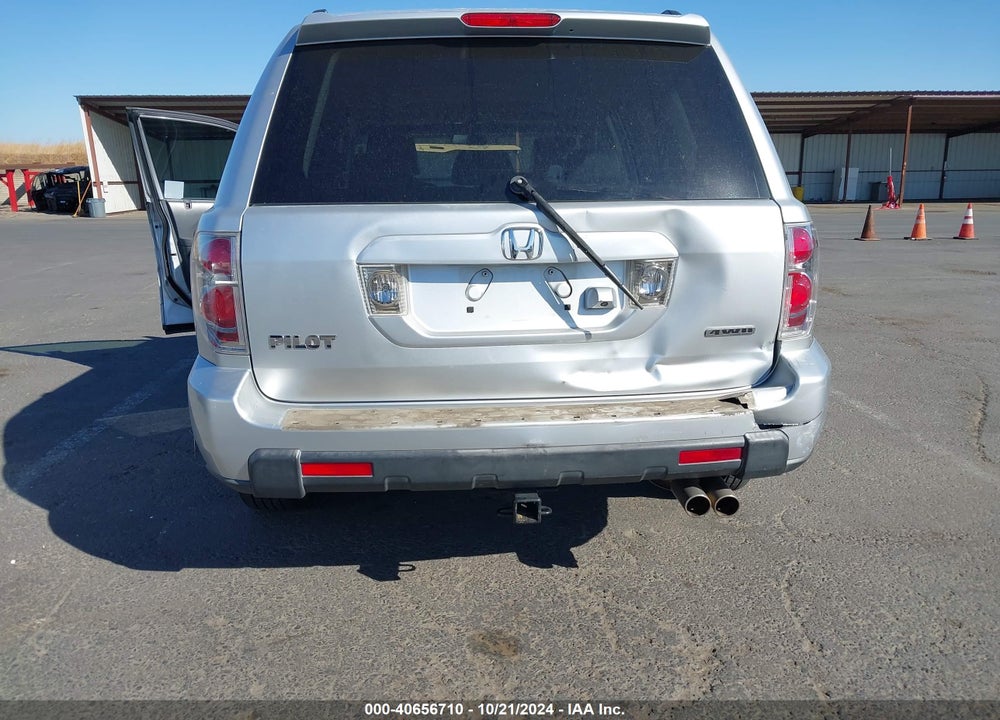 2006 HONDA PILOT EX-L VIN: 2HKYF18776H513363