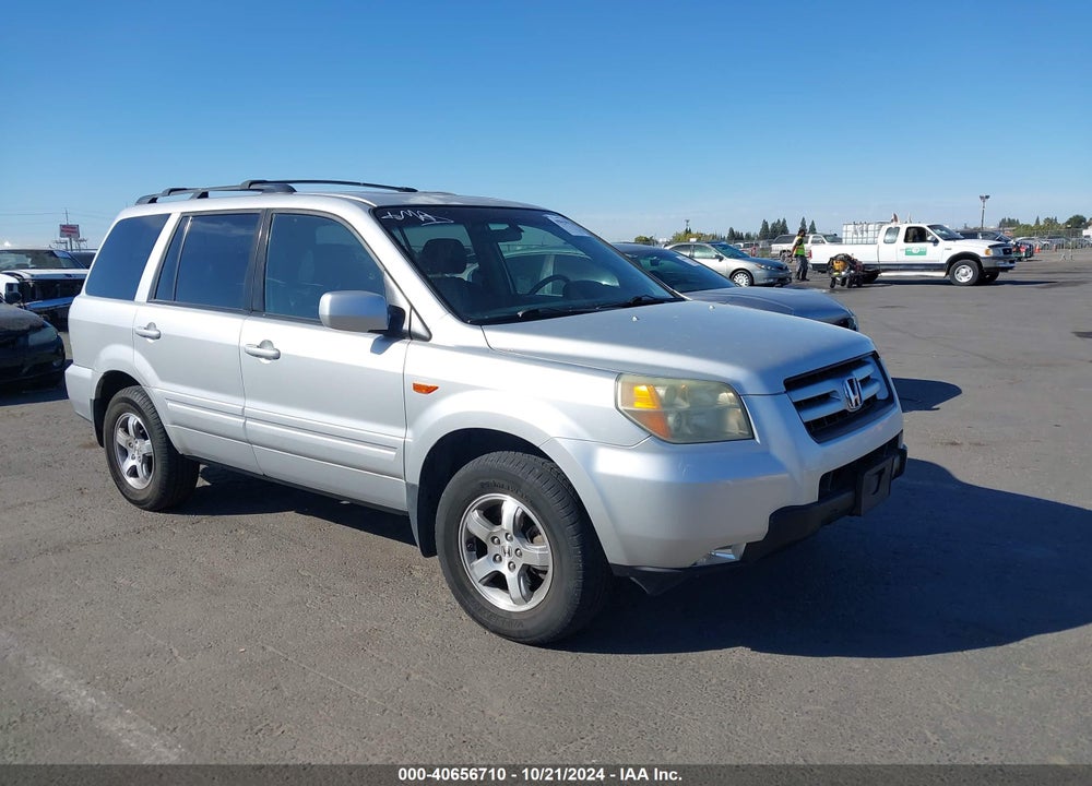 2006 HONDA PILOT EX-L VIN: 2HKYF18776H513363