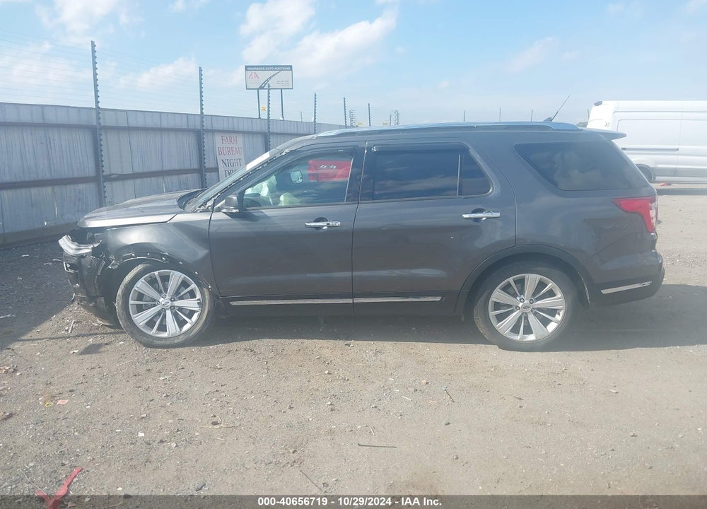 2018 FORD EXPLORER LIMITED VIN: 1FM5K7F86JGC84566