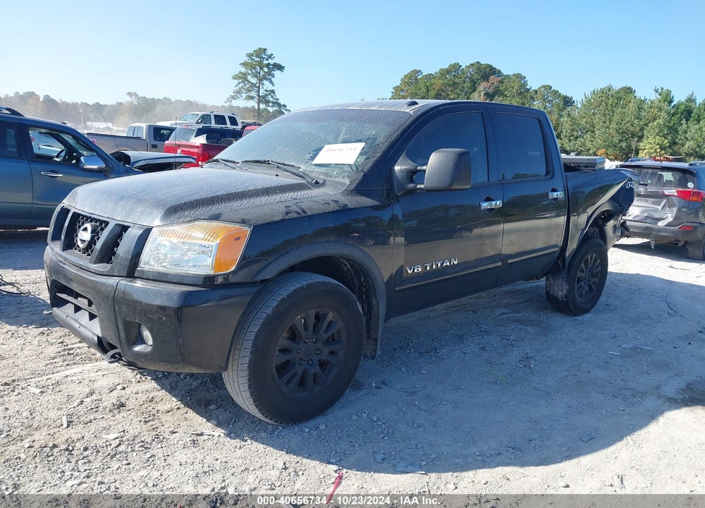 2012 NISSAN TITAN PRO-4X VIN: 1N6BA0EC5CN320587