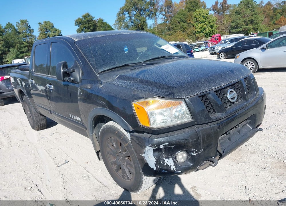 2012 NISSAN TITAN PRO-4X VIN: 1N6BA0EC5CN320587