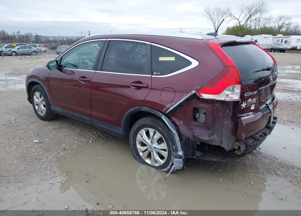 2012 HONDA CR-V EX-L VIN: 5J6RM4H77CL038889