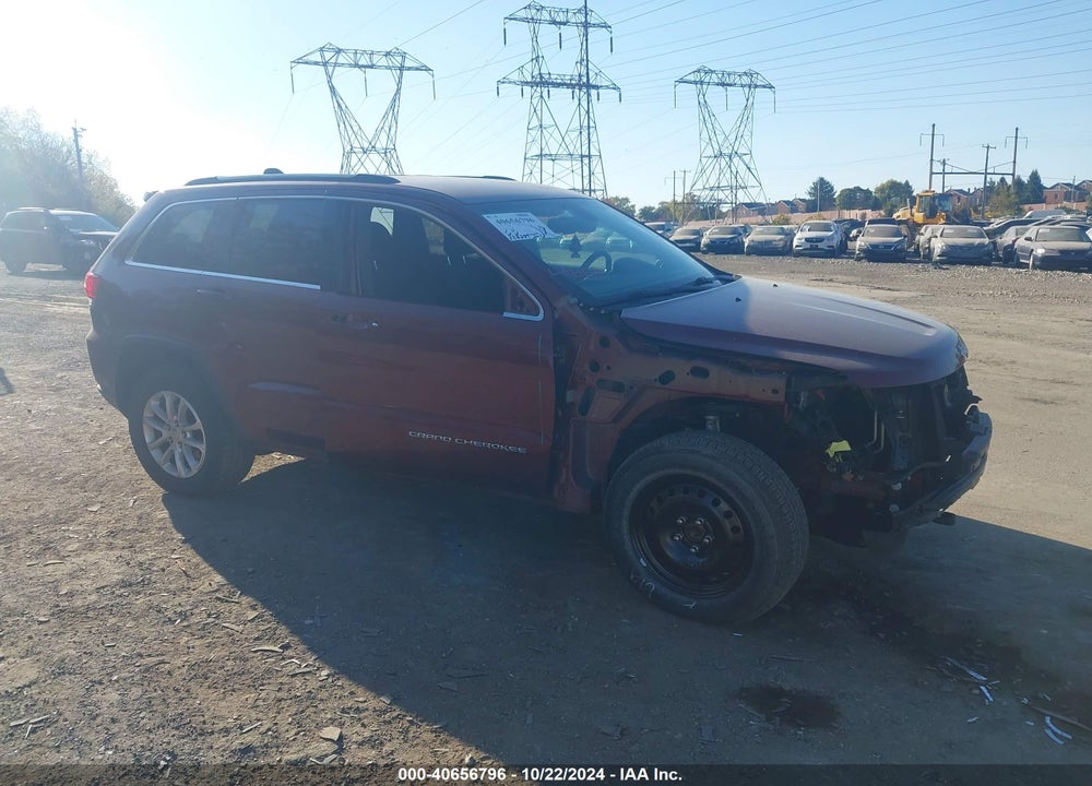 2016 JEEP GRAND CHEROKEE LAREDO VIN: 1C4RJFAG0GC420689