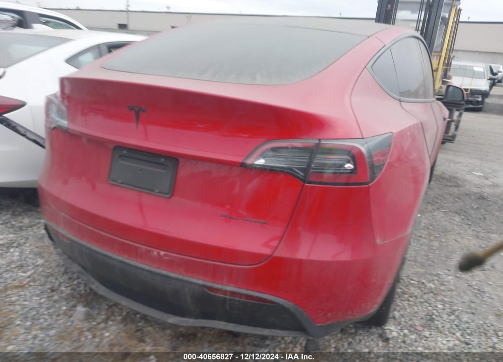 2022 TESLA MODEL Y LONG RANGE DUAL MOTOR ALL-WHEEL DRIVE VIN: 7SAYGDEEXNF350824