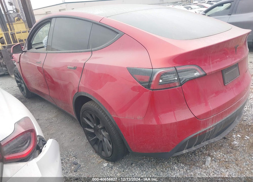 2022 TESLA MODEL Y LONG RANGE DUAL MOTOR ALL-WHEEL DRIVE VIN: 7SAYGDEEXNF350824