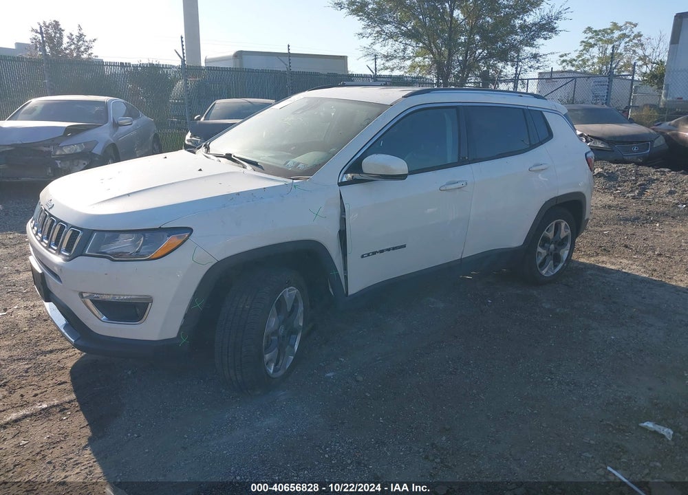 2021 JEEP COMPASS LIMITED 4X4 VIN: 3C4NJDCBXMT589087