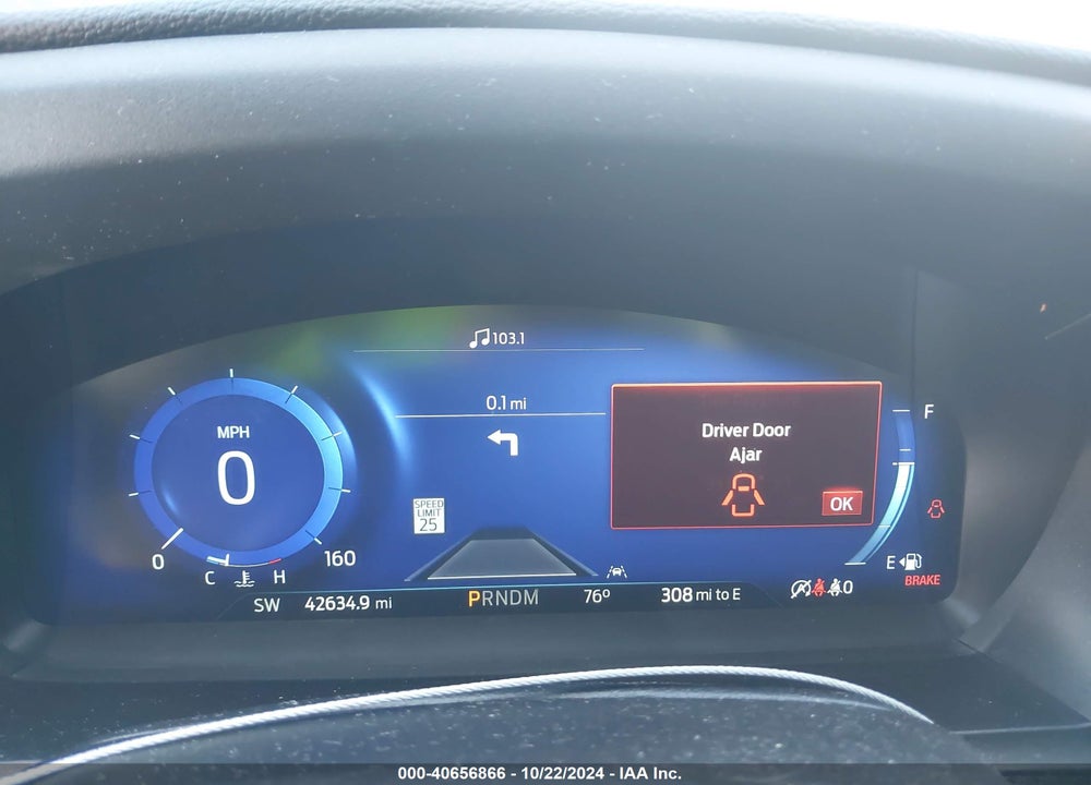 2022 FORD EXPLORER ST VIN: 1FM5K8GC5NGA70635