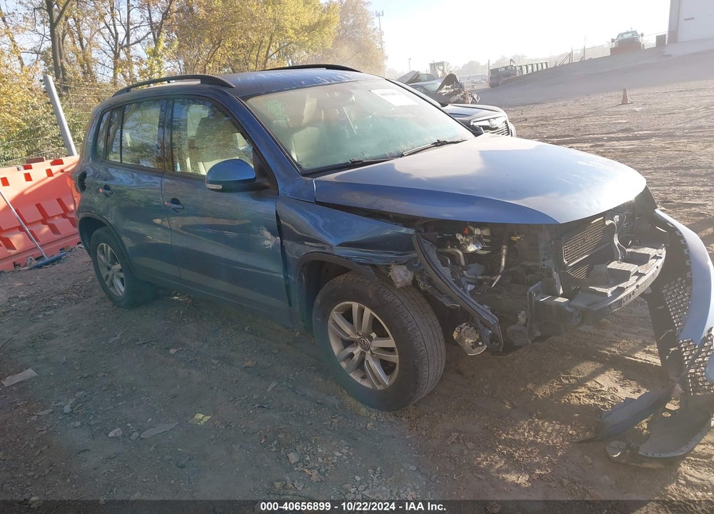 2017 VOLKSWAGEN TIGUAN 2.0T S VIN: WVGBV7AX2HW513155