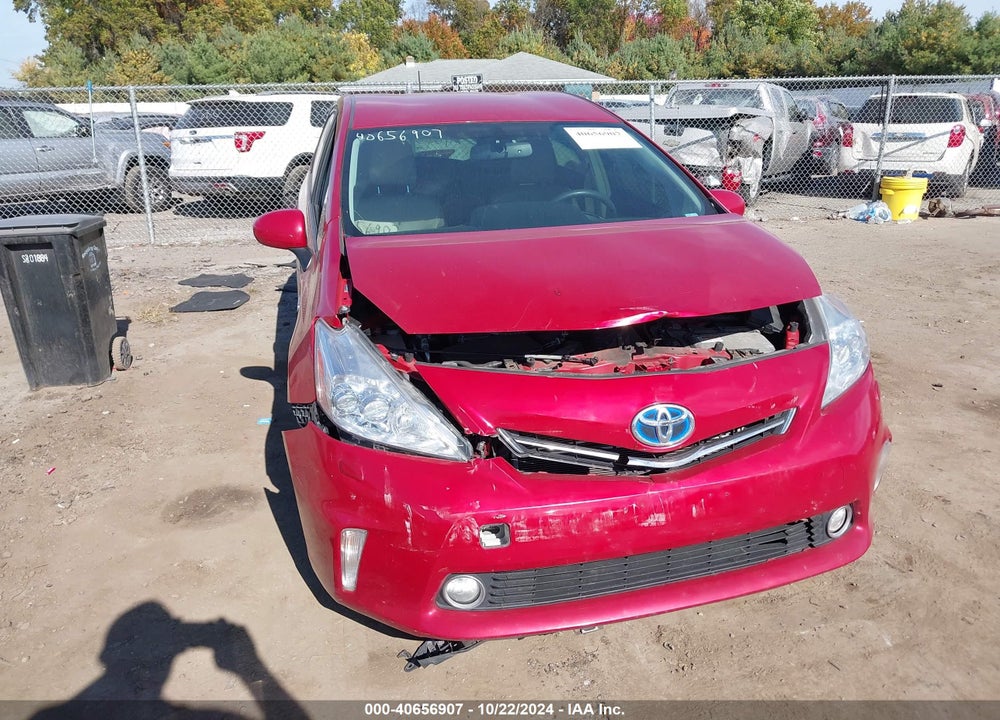 2012 TOYOTA PRIUS V FIVE VIN: JTDZN3EU5C3032306