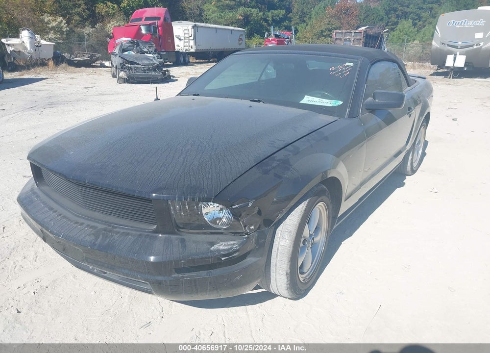 2008 FORD MUSTANG V6 DELUXE/V6 PREMIUM VIN: 1ZVHT84N685109833