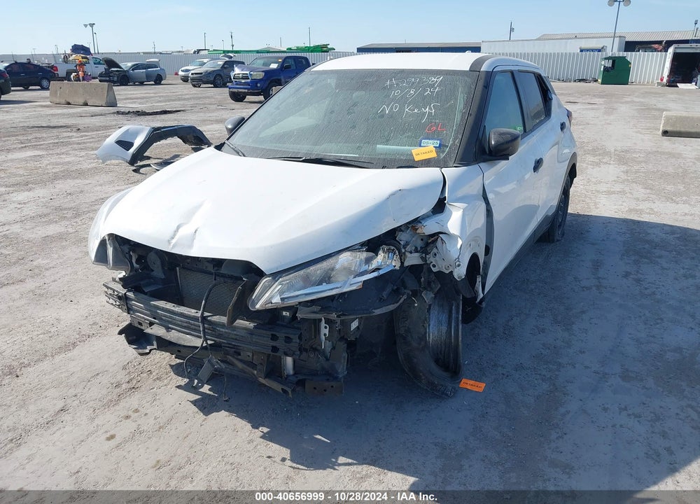 2021 NISSAN KICKS S XTRONIC CVT VIN: 3N1CP5BV4ML480179