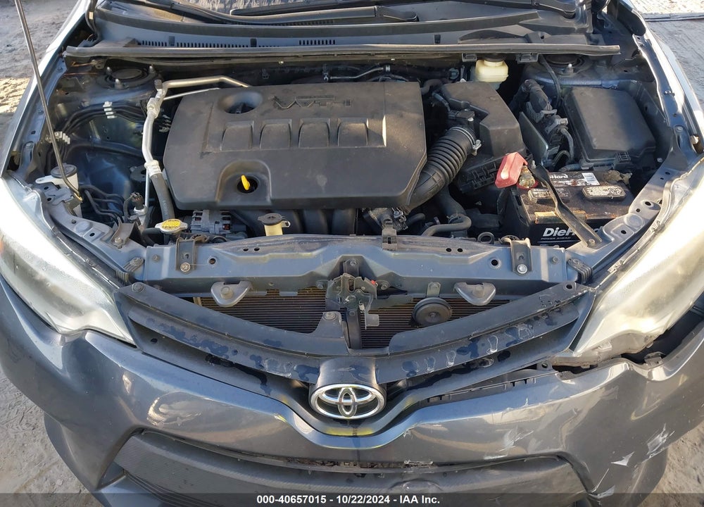 2016 TOYOTA COROLLA L VIN: 5YFBURHE3GP367900