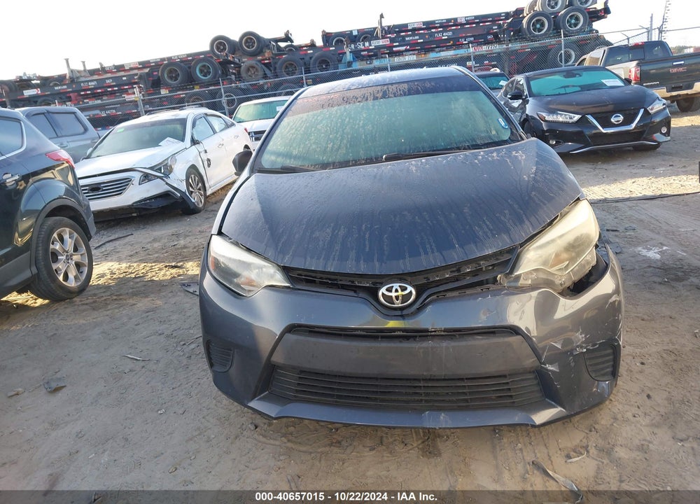 2016 TOYOTA COROLLA L VIN: 5YFBURHE3GP367900