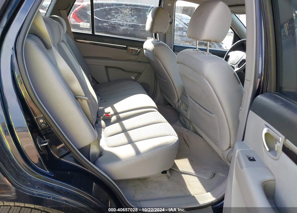 2008 HYUNDAI SANTA FE GLS VIN: 5NMSG13D58H134118
