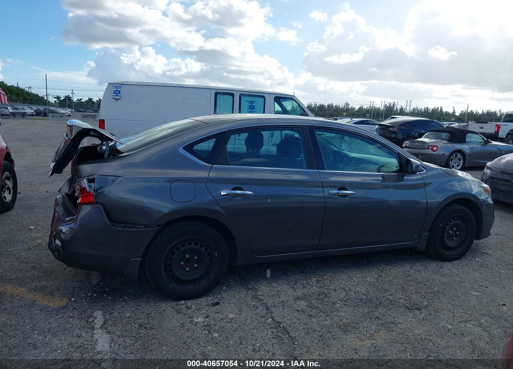 2019 NISSAN SENTRA S VIN: 3N1AB7AP6KY437600