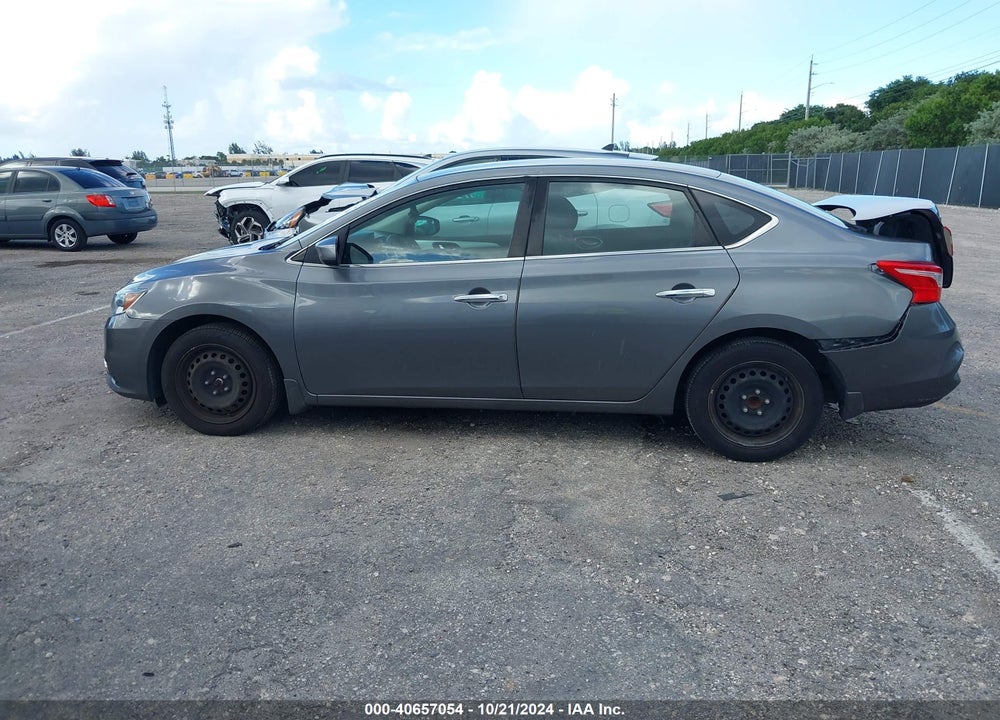 2019 NISSAN SENTRA S VIN: 3N1AB7AP6KY437600