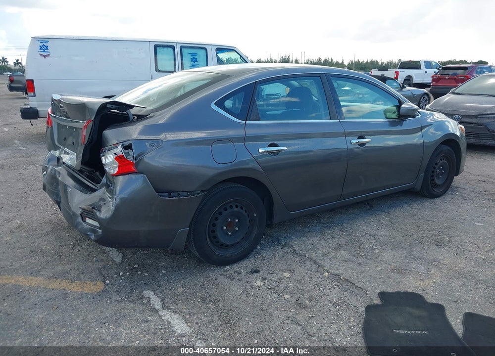 2019 NISSAN SENTRA S VIN: 3N1AB7AP6KY437600
