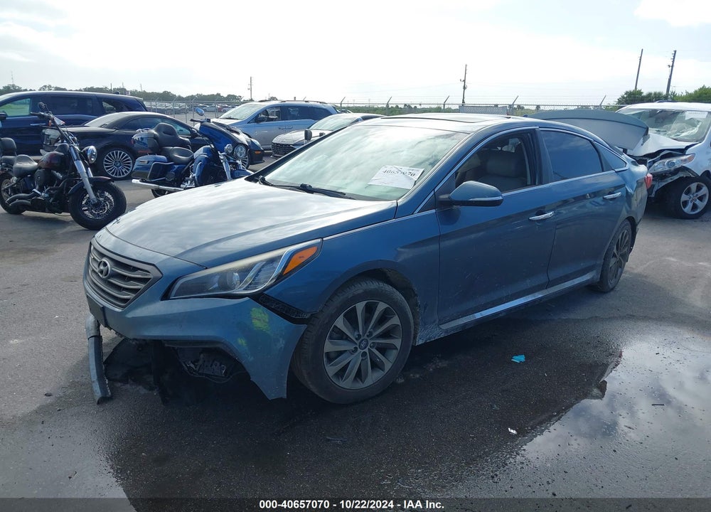 2016 HYUNDAI SONATA SPORT VIN: 5NPE34AF4GH380044
