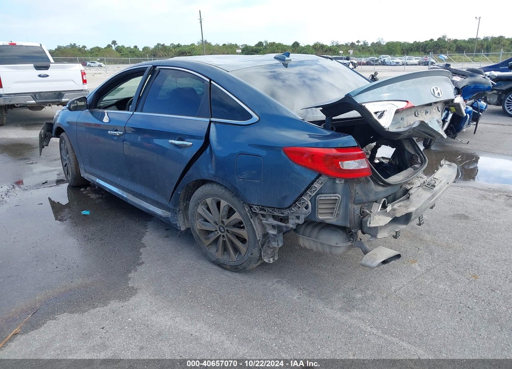 2016 HYUNDAI SONATA SPORT VIN: 5NPE34AF4GH380044
