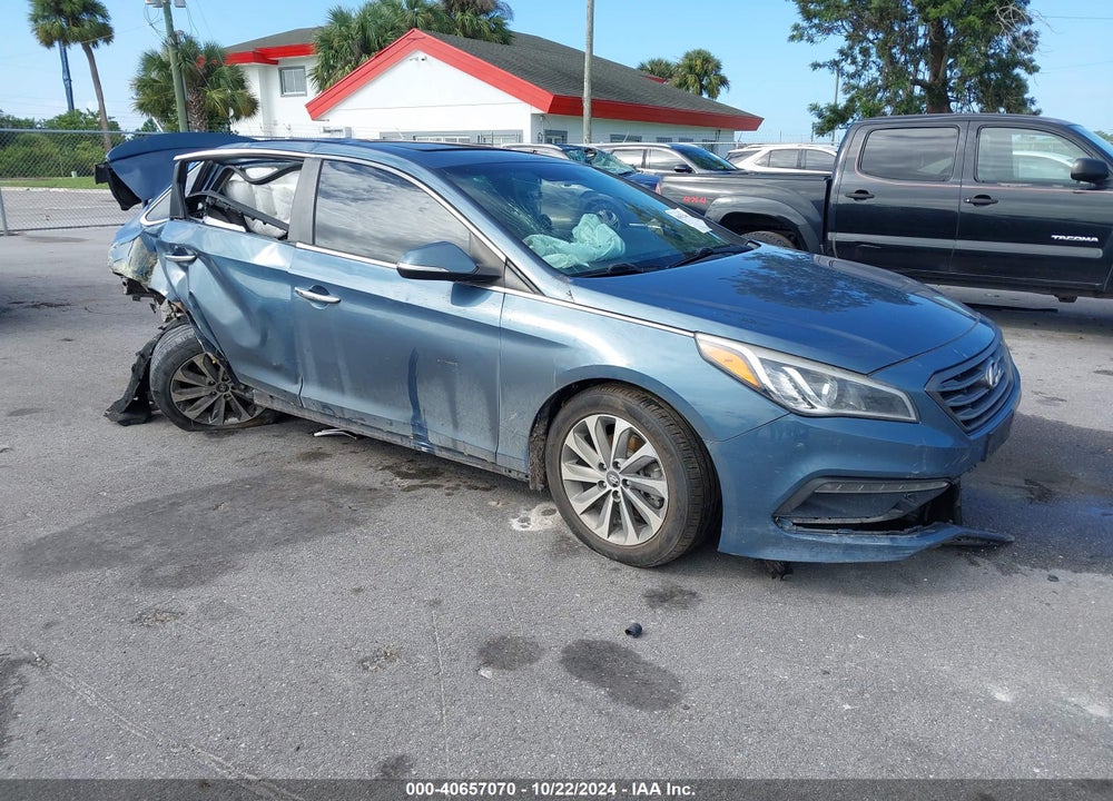2016 HYUNDAI SONATA SPORT VIN: 5NPE34AF4GH380044