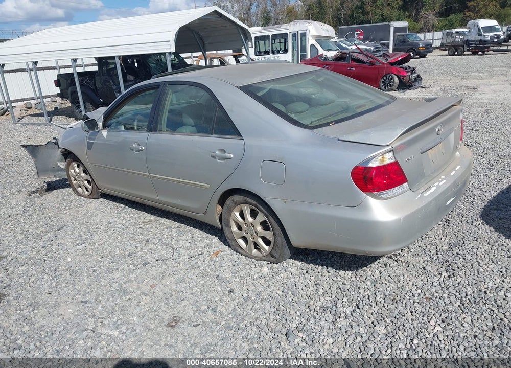 2005 TOYOTA CAMRY XLE V6 VIN: 4T1BF30K25U094260