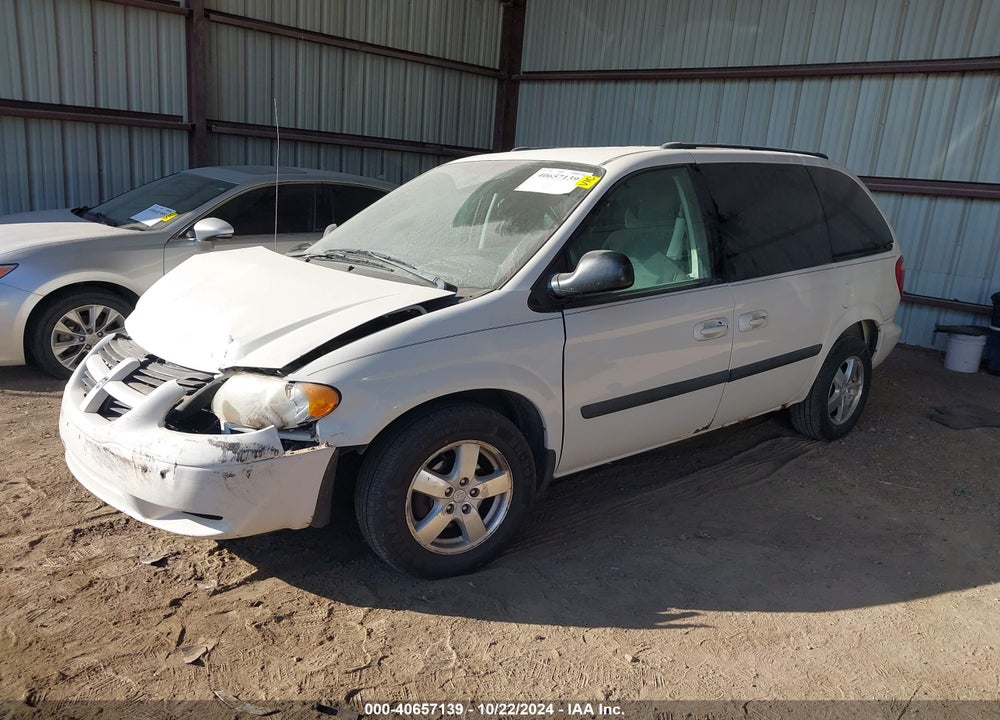 2005 DODGE CARAVAN SXT VIN: 1D4GP45R85B389221