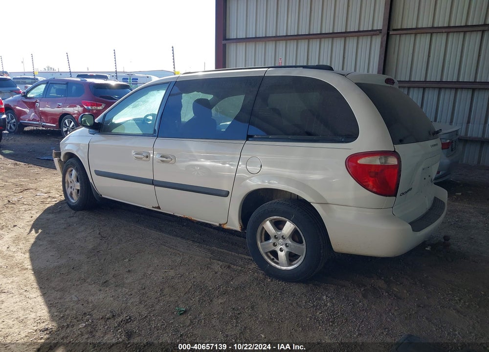 2005 DODGE CARAVAN SXT VIN: 1D4GP45R85B389221