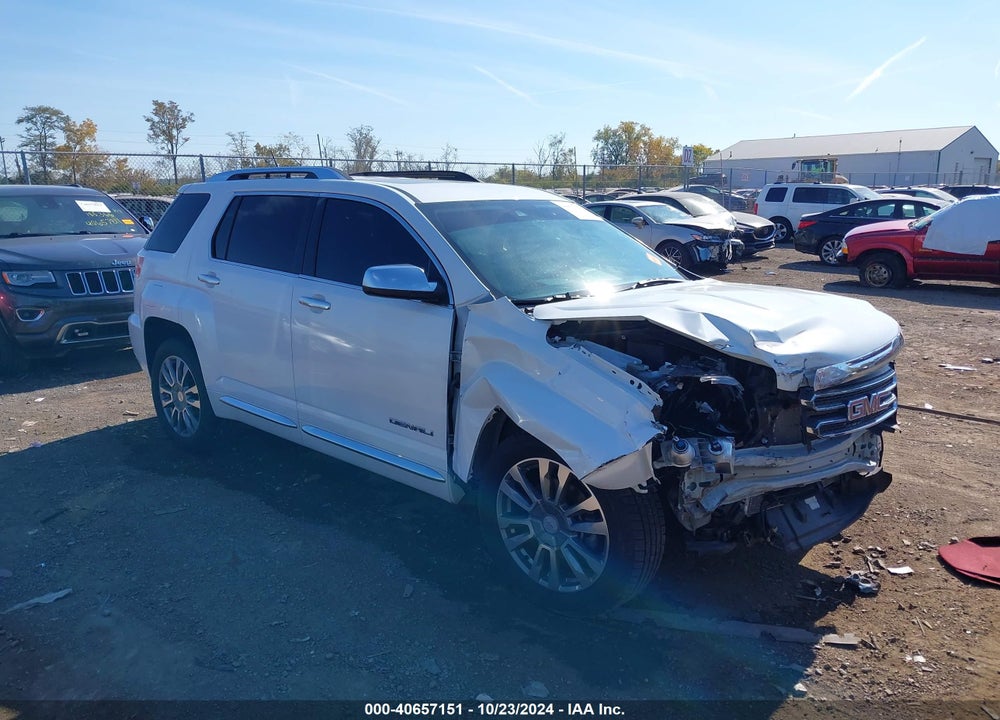 2016 GMC TERRAIN DENALI VIN: 2GKFLVE38G6220381