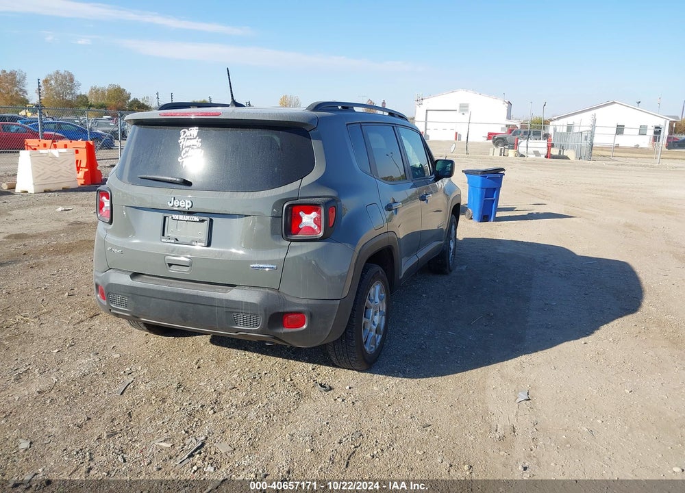 2022 JEEP RENEGADE LATITUDE 4X4 VIN: ZACNJDB14NPN90962