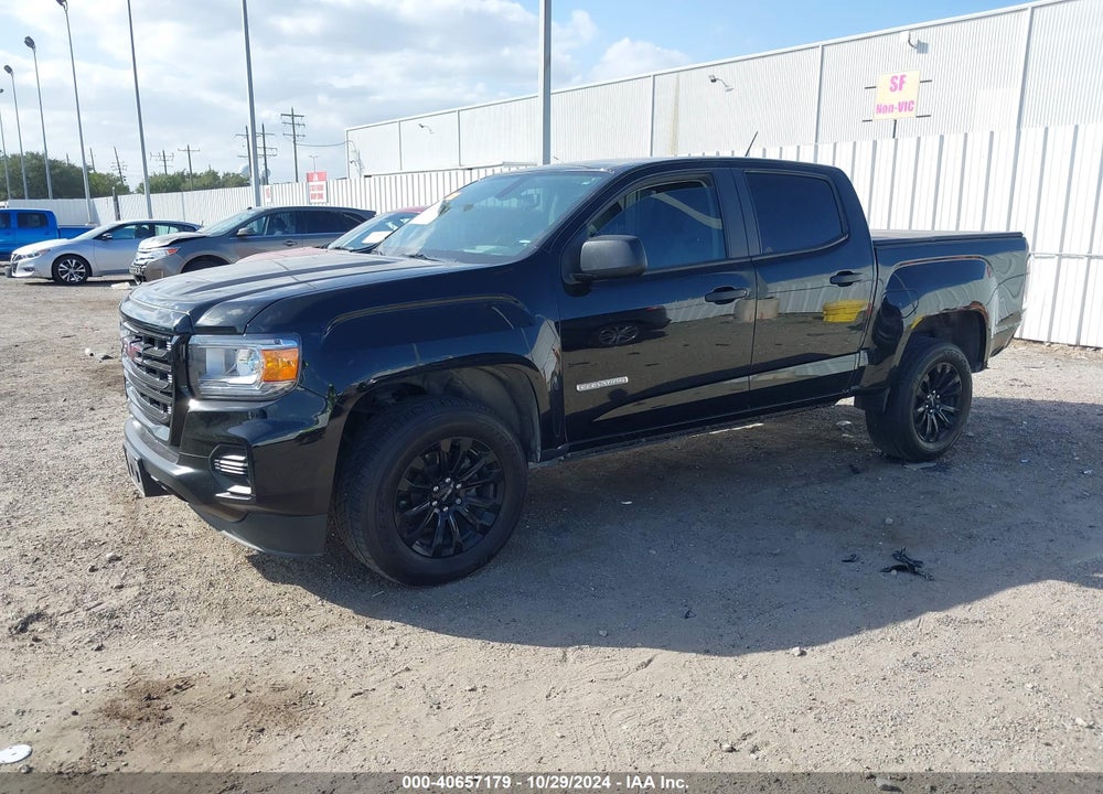 2021 GMC CANYON 2WD SHORT BOX ELEVATION STANDARD VIN: 1GTG5BEA4M1168513