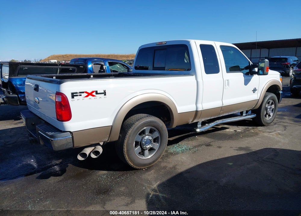 2011 FORD F-250 LARIAT VIN: 1FT7X2BT3BEC20767