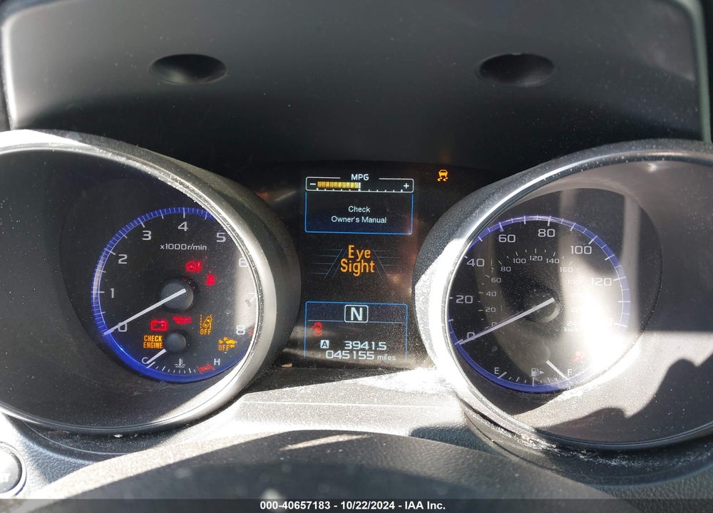 2019 SUBARU LEGACY 2.5I PREMIUM VIN: 4S3BNAF61K3009576