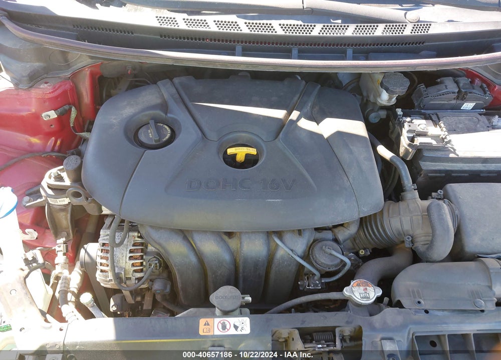 2016 KIA FORTE LX VIN: KNAFX4A66G5572362