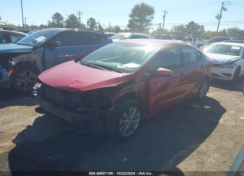 2016 KIA FORTE LX VIN: KNAFX4A66G5572362
