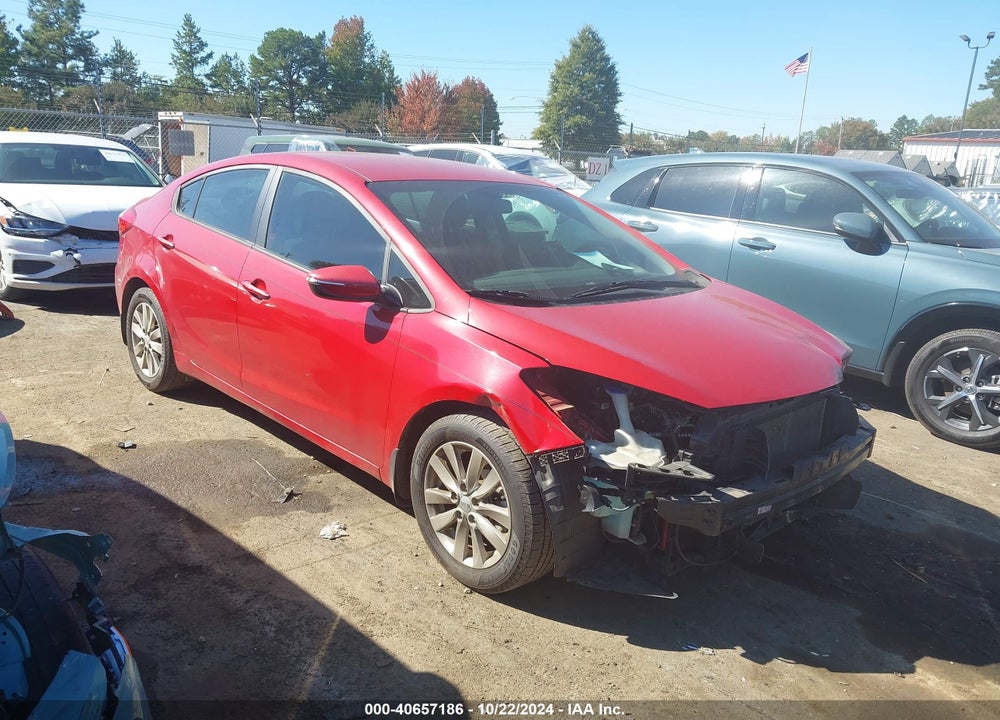 2016 KIA FORTE LX VIN: KNAFX4A66G5572362