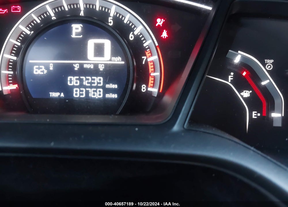 2017 HONDA CIVIC LX VIN: 19XFC2F52HE208657