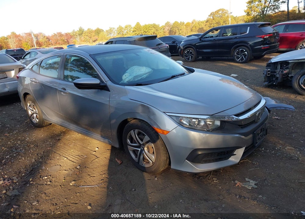 2017 HONDA CIVIC LX VIN: 19XFC2F52HE208657