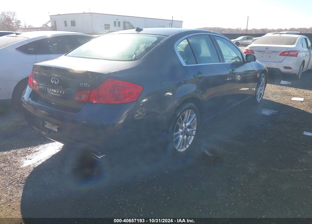 2008 INFINITI G35X VIN: JNKBV61F38M278183