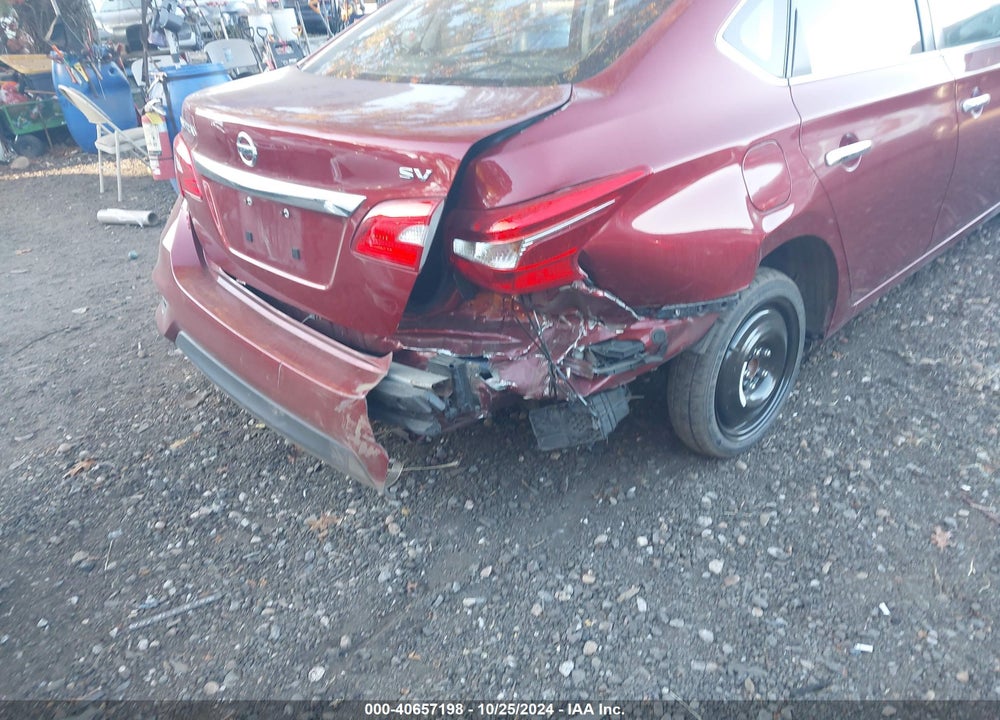 2019 NISSAN SENTRA SV VIN: 3N1AB7AP6KY391783