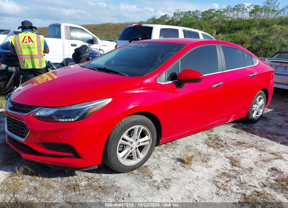 2018 CHEVROLET CRUZE LT AUTO VIN: 1G1BE5SM2J7177626